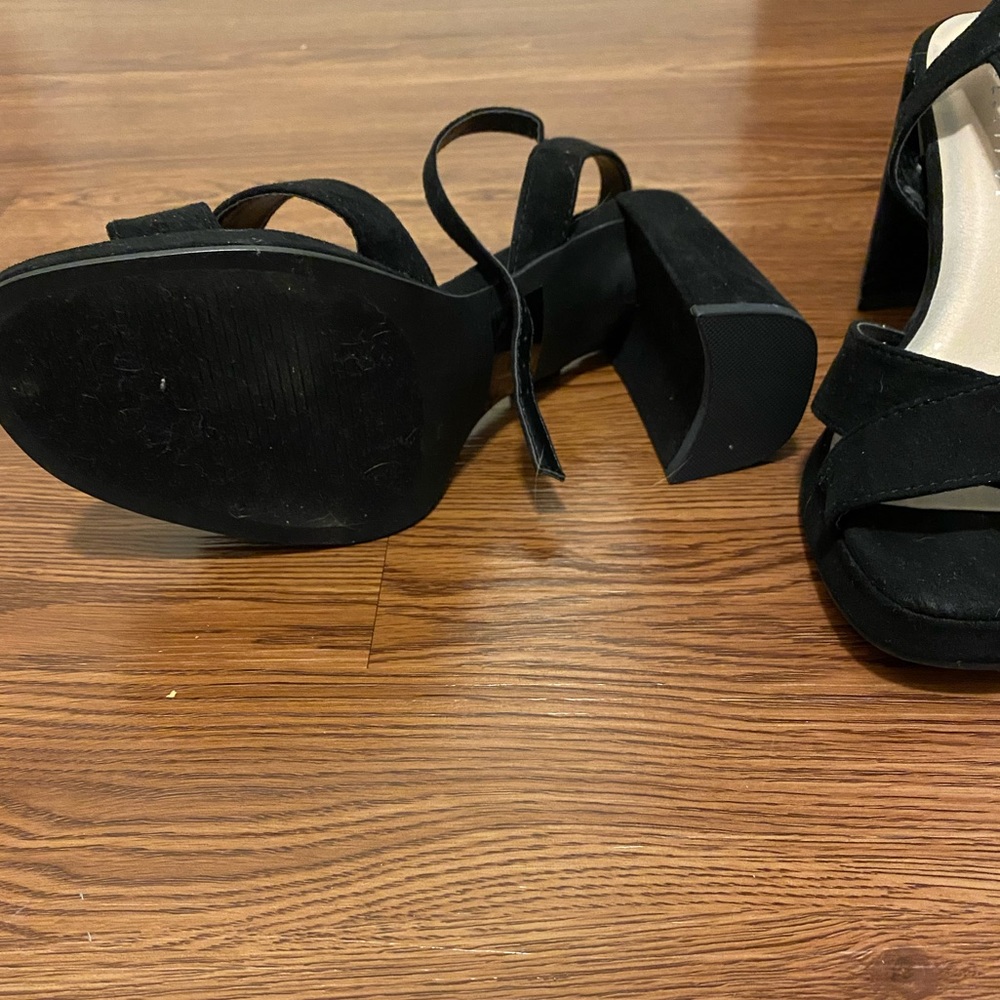 Black heels